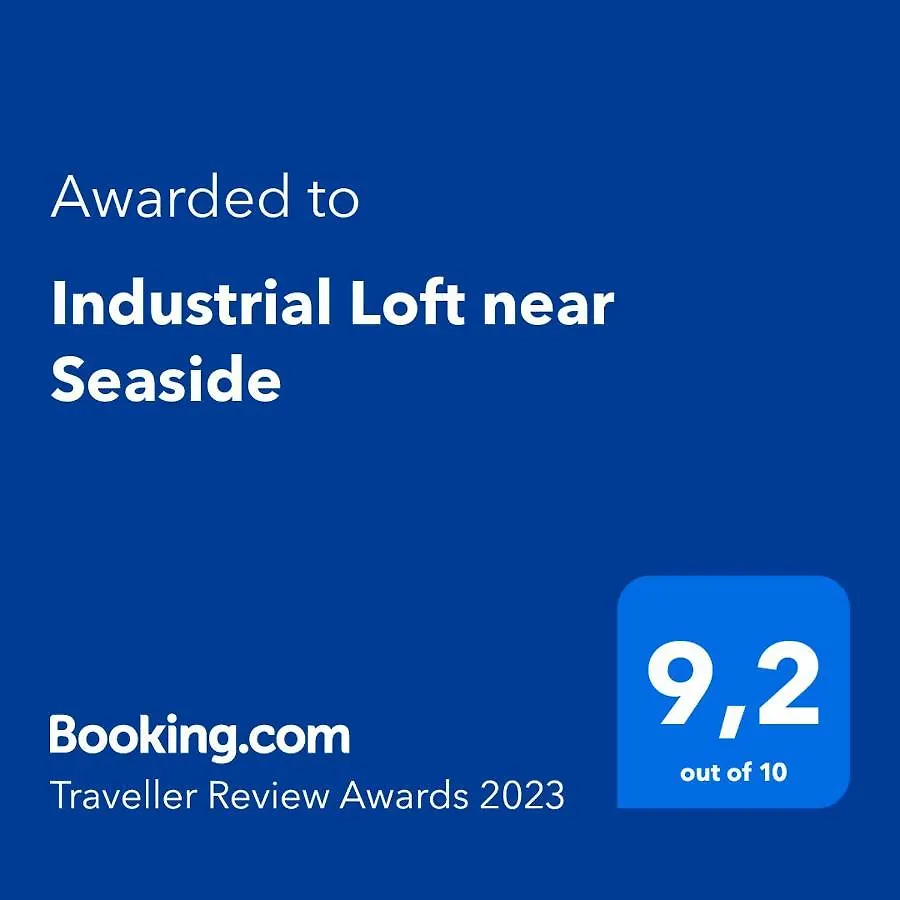 Industrial Loft Near Seaside W 200Mbps Apartment Thessaloniki
